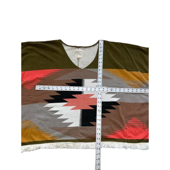Designer’s Closet by billabong poncho Shirt Womens Size Small medium‎ oversized - Picture 10 of 14